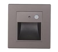 Step Lights, 1.5W 3000K LED Step Light Recessed Deck Lights Motion Sensor Stair Light, Durable Easy to Install Accent Lighting Fixture for Indoor and Outdoor, 180-240V