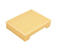 Step Litter Tray -No Cat Litter, Standalone Litter Stairs | STEP -Tracking Stains with Adjustable Time and Grid Filter for Apartment Patio RV Living Room Balcony Indoor Use