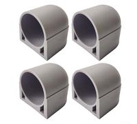 Step Machine Foot Accessories 4pcs Designed for Enhanced Stability and Anti Slip Protection during Exercise (White)