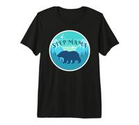 Step Mama Bear - for the Best Step Mom on Mother's Day Premium T-Shirt