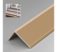 Step Molding Strips, Metal Stair Nose Edging, Aluminum L-Shaped Edge Protector, Waterproof, 90 Cm(Gold,5 * 3cm)