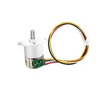 step moving 15BY Geared Stepper Motor With Dust Cover, 2-phase 4-wire All-metal Tight Gear Motor, 5V Miniature Brushless DC Step Motor reducer linear (Color : 1:100)