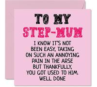 Step Mum Birthday Card, Well Done