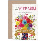 Step Mum Mothers Day Card, With Love