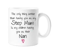 Step Mum Nan to My Children Mug 60 SECOND MAKEOVER White One Size