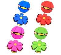 Step on Balls That Pop Up, Magic Bouncing Ball, Flying Balls You Step on and They Pop Up, Dual Form Freely Switchable for Indoor & Outdoor (4a)