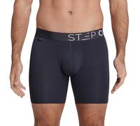 STEP ONE Mens Boxers Shorts, 1 Pair, Anti Chafing Underwear for Men, Moisture-Wicking Boxer Shorts with 3D Pouch. Fabric Made from bamboo viscose Grey Medium