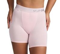 STEP ONE Womens Boxers Underwear, 1 Pair, Moisture-Wicking Boxer and Chafe-Reducing Underwear. Fabric Made from bamboo viscose Pink 2XL