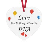 Step Parent Gift Christmas Ornament Step Mom Gift Step Dad Gift Ceramic Ornament Adoption Gifts for Dad Mom for Bonus Mom Ornament Thank You Gift for Mother in Law