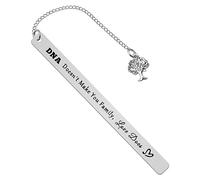 Step Parent Gift DNA Doesn't Make You Family Love Does Bookmark for Step Mum Step Dad Gift Adoption Gift Christmas Birthday Gifts for Bonus Mum Dad Fathers Day Mothers Day Gift