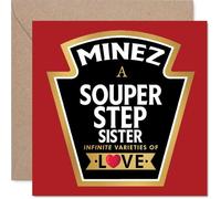 Step Sister Birthday Card, Souper