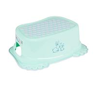Step Stool by Tega Baby | Rabbits, Bunnies Pink | Non-Slip | Universal | for Brushing Teeth | Helping with Dishes | TÜV Certified | Light and Safe (Bunnies - Green)