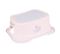 STEP STOOL by Tega Baby | Rabbits, Bunnies Pink | Non-Slip | Universal | For Brushing Teeth | Helping with Dishes | TÜV Certified | Light and Safe