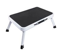 Step Stool Extra Wide Step Safety Non Slip Mat Heavy Duty Steel Folding Portable Kitchen Stool Home Garden Tool DIY