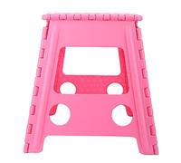 Step Stool, Plastic Step Stool Folding Step Stool with Safety Buckle Plastic Folding Stool, Non Slip Small Stool Chair, Portable Foldable Step Stool for Bedroom School Camping (#2)