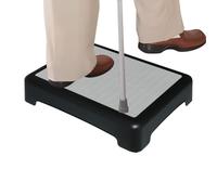Step Stool - Safety Elderly Stepping Stool for Bed,Non-Slip Elderly Handicap Seniors Kids Riser Ladder Stepstool for Indoor Kitchen Counter Bedside Bed Bathroom Bathtub