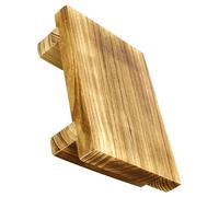 Step Stool Wood Bed Step Bench for Home Office Khaki | Feet Rest Stool, Potty Training Stepping Stool, Stable Support, Space-saving Design, Easy to Carry