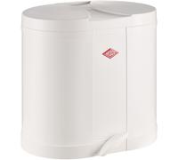 Step Trash Can Eco Collector Waste Bin White Double Waste Collector 2X15 L