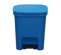 Step Trash Can with Foot Pedal Lid | Odor-Proof Kitchen Waste Bin for Home, Office, Apartment, Bathroom, Living Room, Laundry Room - Ha-Free Convenience