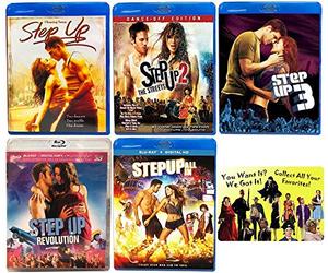 Step Up: Complete Channing Tatum Dance Movie Series 1-5 Blu-ray Collection with Bonus Art Card