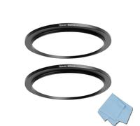 Step Up Ring 72mm Lens to 82mm Filter, 72mm - 82mm Camera Lens Filter Adapter Ring Lens Converter Accessories (2 Pack)