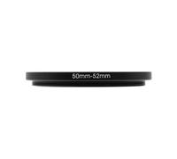 Step Up Ring Adapter Metal Filter Ring from 50 mm to 52/55/58 mm for Camera Lens Filter Adapter, Metal Black (52 mm) | Metal Filter Ring Step Up Filter Adapter Ring Camera Lens