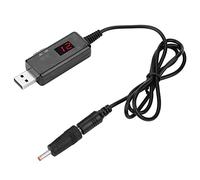 Step-up Volt Transformer Power Regulator Line 9V/12V USB to DC Boost Cable Router Step-up Voltage Converter Display for Desk Lamp Solar Panel USB Power Pack