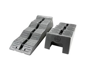 Step Wedges Drive Up Wedges Compensating Wedges Motorhome Caravan Womo Level Up Ramp Caravan Camping Grey