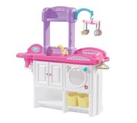 Step2 Love & Care Deluxe Nursery Nursery for dolls | With cradle, child seat, washing machine & accessories (excl. Doll) | Plastic toys for girls