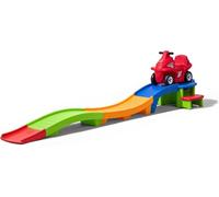 Step2 Up & Down Roller Coaster Toy for Kids, Ride On Push Car, Indoor/Outdoor Playset, Toddler Ages 2-5 Years Old, Compact Storage, Max Weight 50 lb., Multicolor