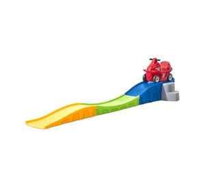 Step2 Up & Down Roller Coaster Toy Roller Coaster Anniversary Edition | Children's roller coaster with running car | 118 inch roller coaster for kids