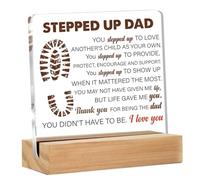Stepdad Gifts for Fathers Day from Stepdaughter Stepson Desk Decor