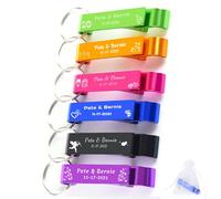 Stepdiy 100pcs-Personalized Bottle Openers for Wedding Party,Wedding Favors for Guest,Custom Gift,Customizable, Colorful, Pocket Size