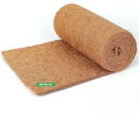 Stepfowarder Coco Liner Roll 2m*0.30m/80" x 12", Natural Coconut Fiber Mat for Planter Window Box Hanging Basket, Reusable Coconut Coir Matting Planter Liner Sheet Garden (2m*0.3m/80" x 12")