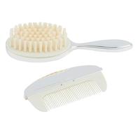 Stephan Baby Silver-Plated Keepsake Brush + Comb Set