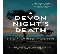 Stephanie Austin A Devon Night's Death Paperback Book in White Stephanie Austin White