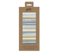 Stephanie Dyment Blue Stripe Glick 4 Sheets Tissue Wrapping Paper 50 x 75 cm
