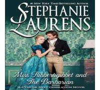 Stephanie Laurens Miss Flibbertigibbet & The Barbarian Paperback Book Stephanie Laurens Multicolor