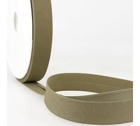 Stephanoise 27mm Polycotton Bias Binding Tape Khaki Green - per metre