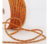 Stephanoise Orange Round Braided Cord for Dressmaking - 3mm Wide - per metre