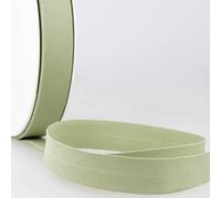 Stephanoise Sage Green Polycotton Bias Binding Tape for Dressmaking - 20mm Wide - per metre