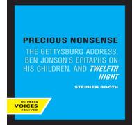 Stephen Booth Precious Nonsense Paperback Book Stephen Booth Multicolor