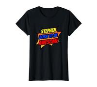 Stephen Born to Be Awesome Funny Stephen Name Value Graphic T-Shirt