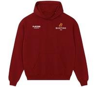 Stephen Bunting Logo 2 Men's Casual Hoodie - Red / M