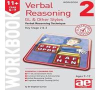 Stephen C. Curran 11+ Verbal Reasoning Year 5-7 GL & Other Styles Workbook 2 Paperback Stephen C. Curran Multicolor