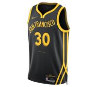 Stephen Curry Golden State Warriors City Edition 2023/24 Men's Nike Dri-FIT NBA Swingman Jersey - Black - Polyester XL