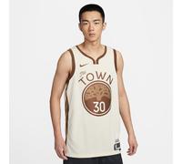 Stephen Curry Golden State Warriors City Edition Men's Nike NBA Swingman Jersey - Brown - Polyester