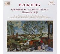 Stephen Gunzenhauser - Prokofiev: Symphonies 1 & 5 / Lieutenant kije