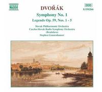 Slov Po: - DVORAK: Symphony No. 1 / Legends Op. 59, Nos. 1-5