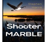 Stephen Harris Shooter Marble Paperback Book in White Stephen Harris White